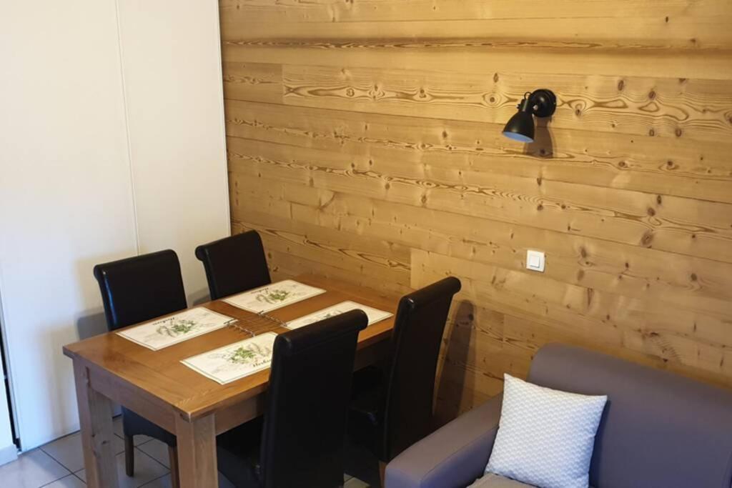 Joli T2 + Coin Montagne + Garage Apartment บรีอองซง ภายนอก รูปภาพ